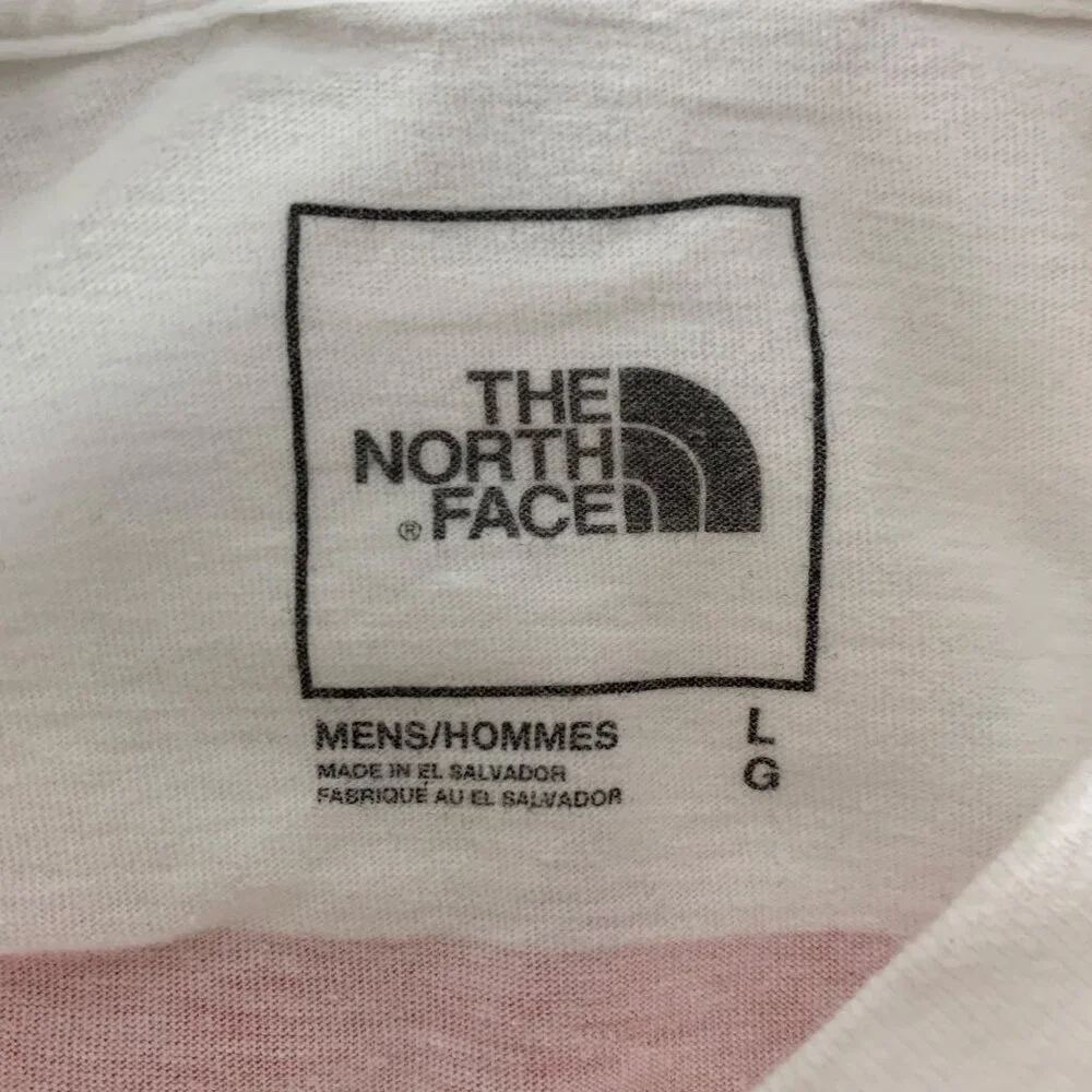 The North Face White Short Sleeve Crewneck Shirt Mens Large